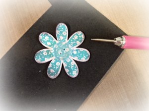 Piercing Button Holes